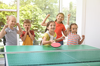 Настольный теннис — полезное и интересное занятие для детей - изображение
